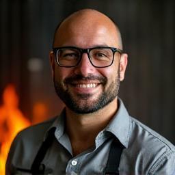 Foto des Grillmeisters, Klaus Müller